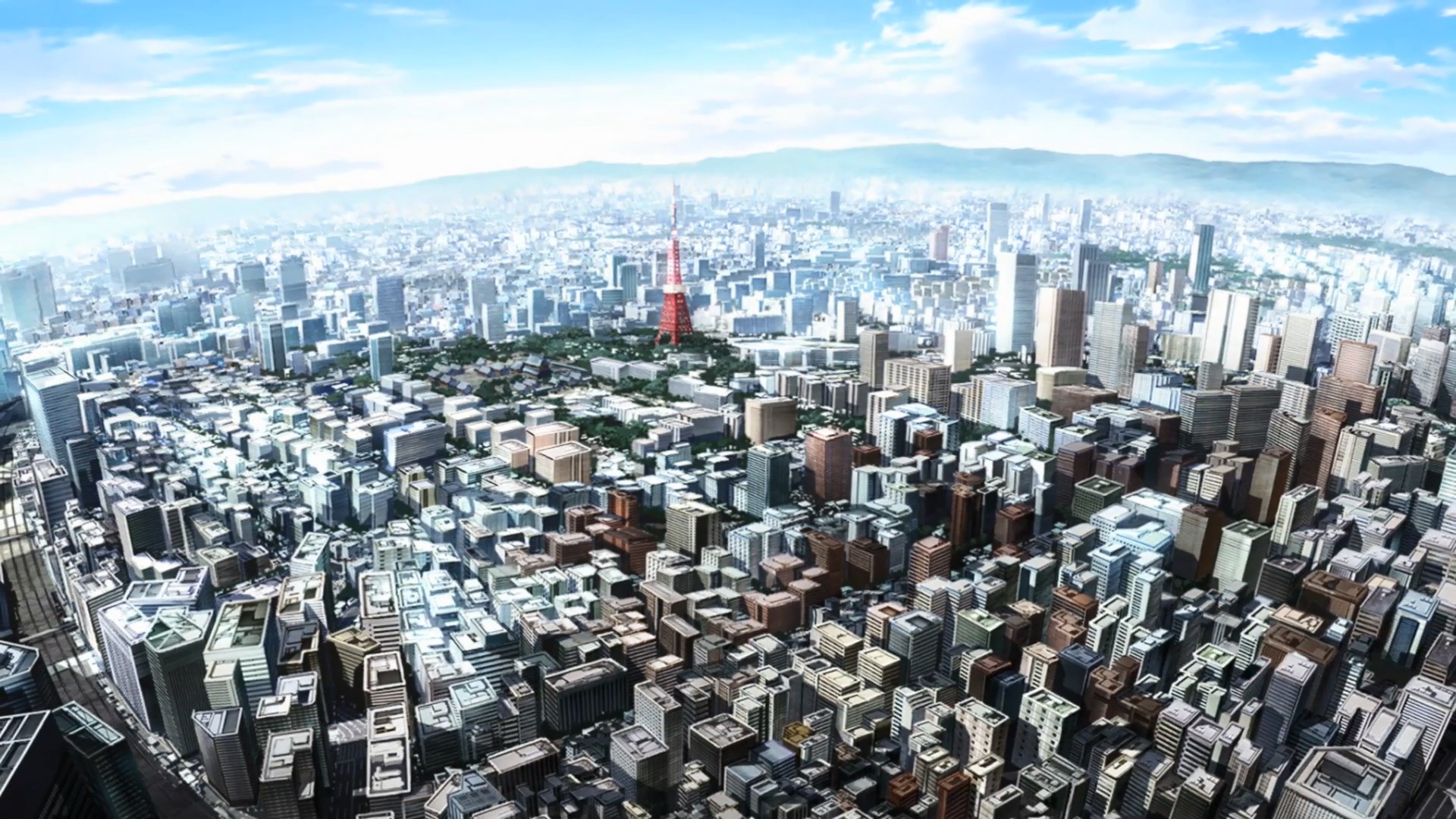 Покажу токио 3. Токио вид сверху.